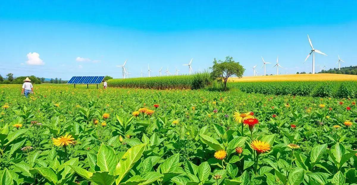 Benefícios das práticas agrícolas sustentáveis