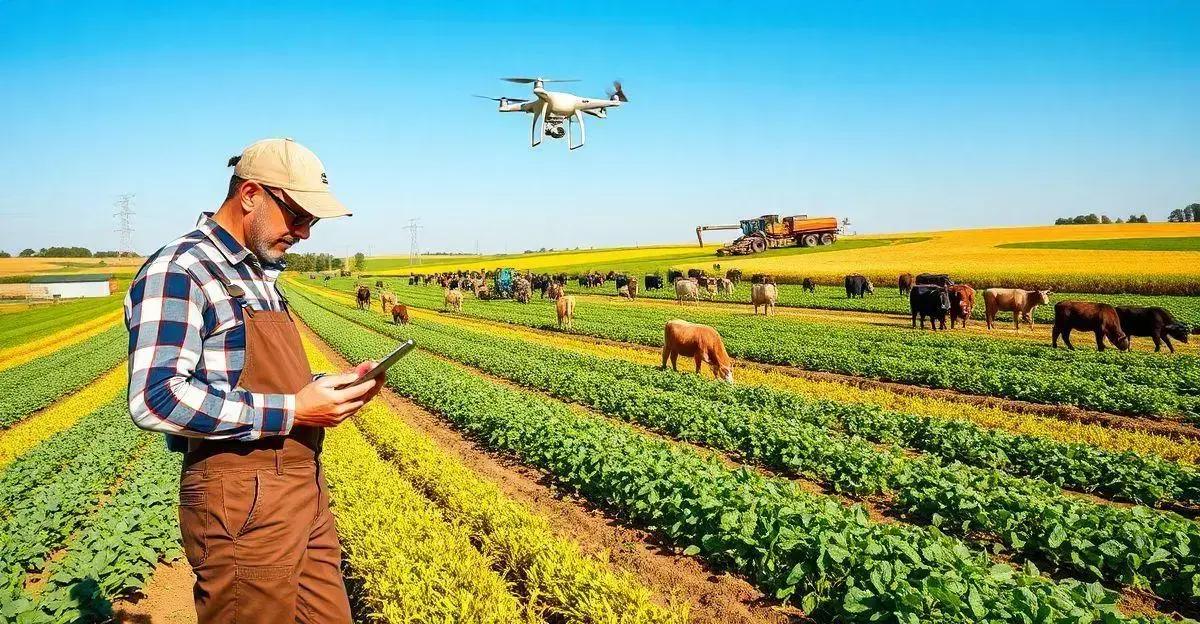 Tecnologia na gestão de fazenda