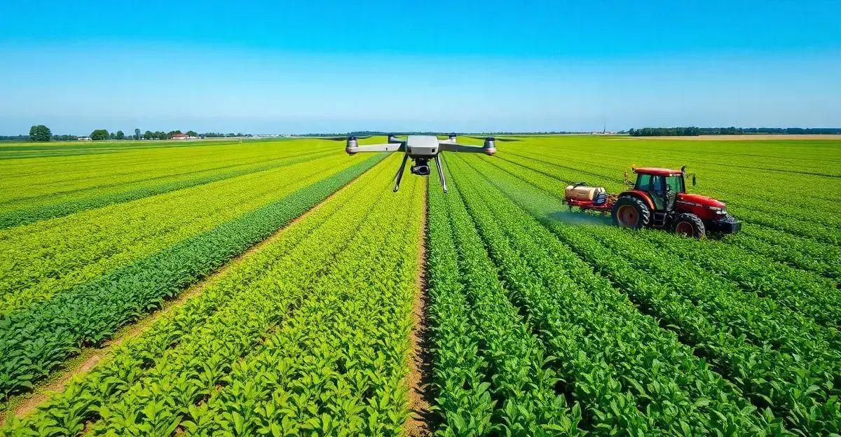 Vantagens da pulverização por drone na agricultura