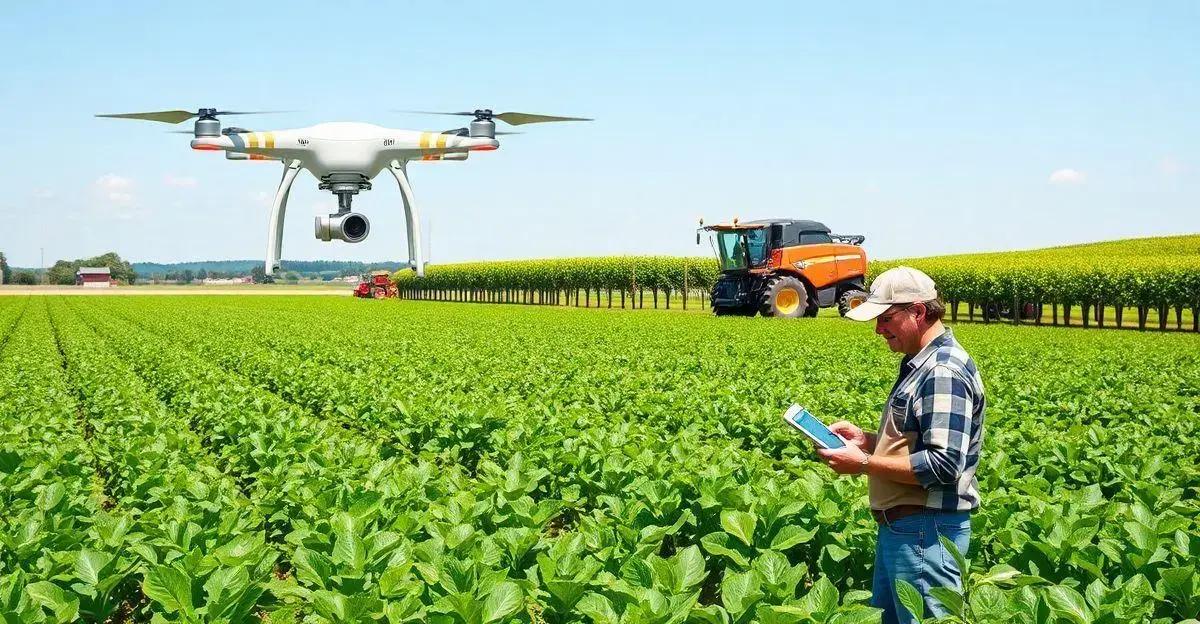 Vantagens dos serviços de drones na agricultura
