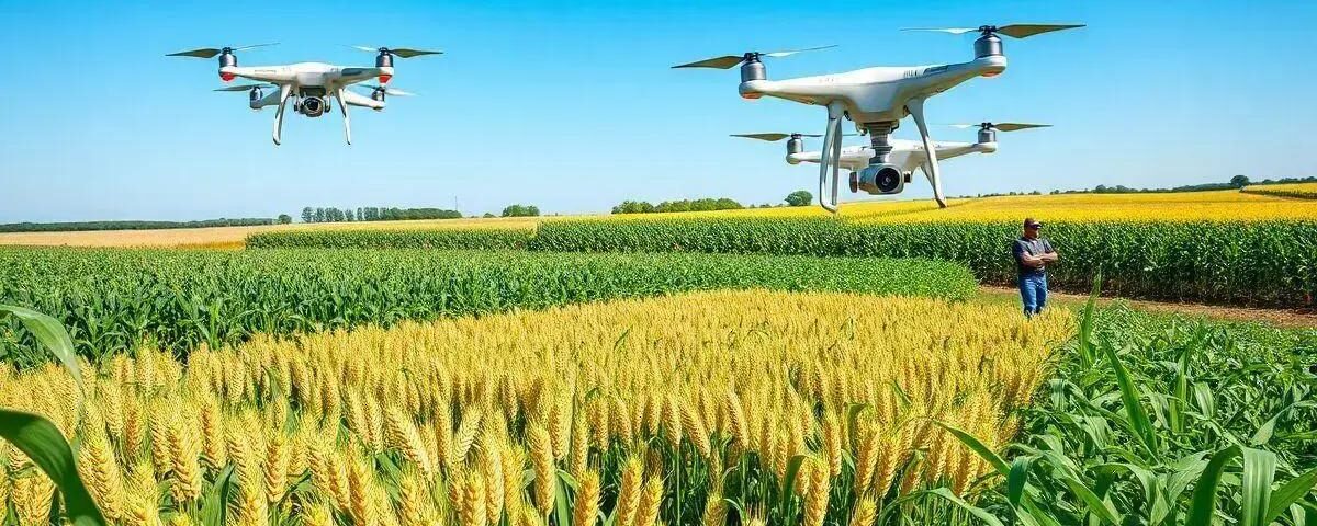 Drones Agrícolas: Transformando a Agricultura de Maneira Sustentável