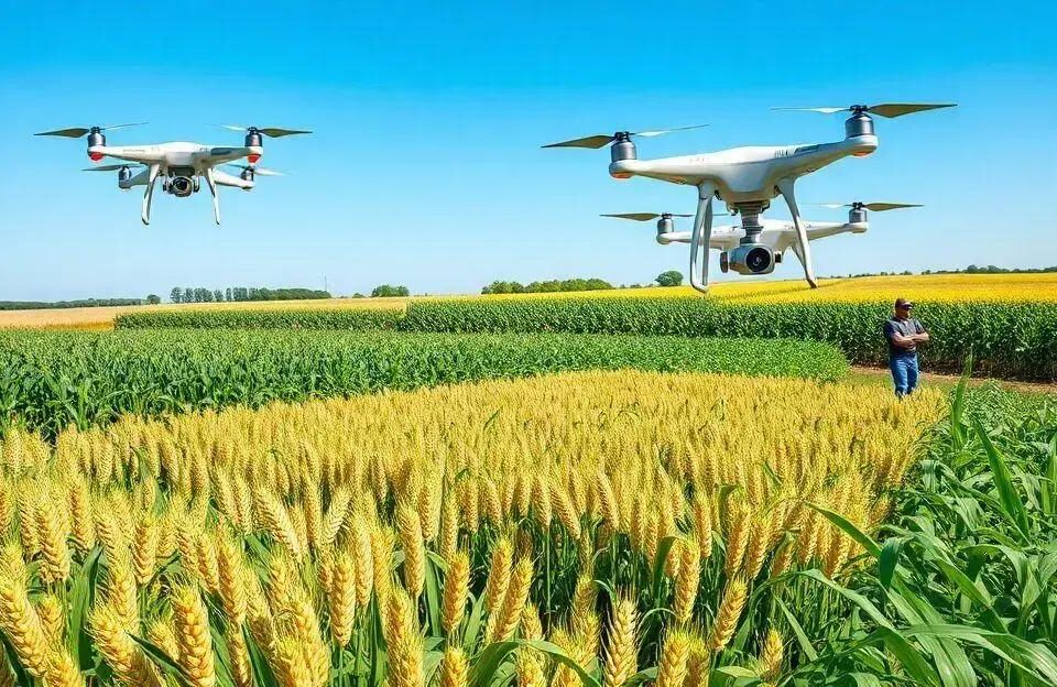 Drones Agrícolas: Transformando a Agricultura de Maneira Sustentável
