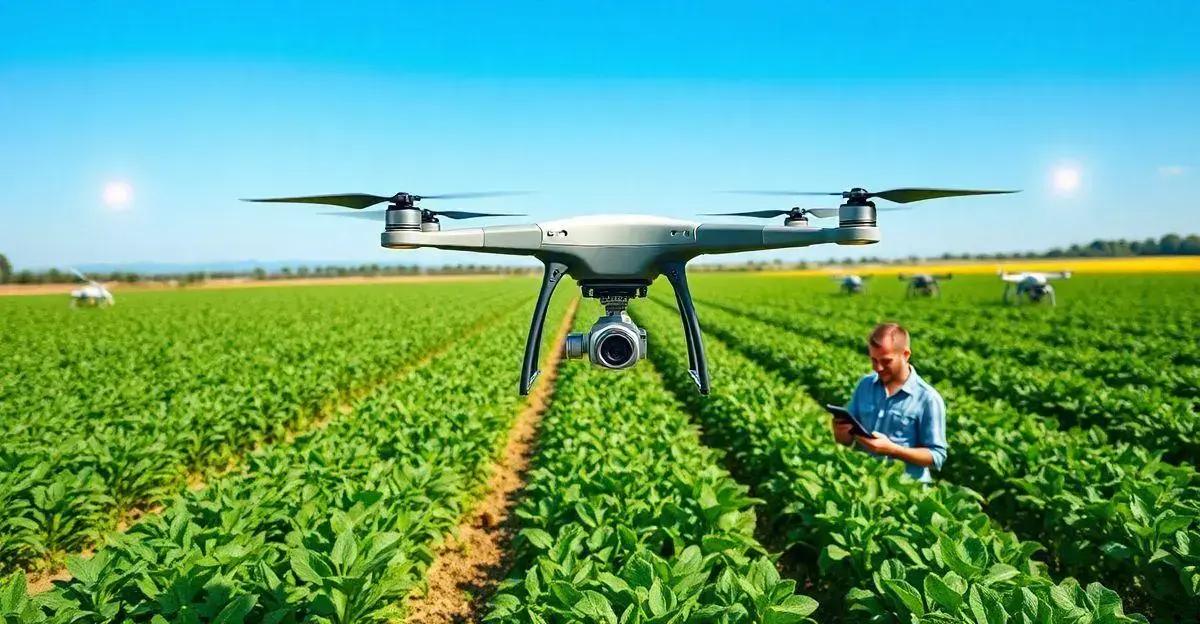 O Futuro dos Drones na Indústria Agrícola