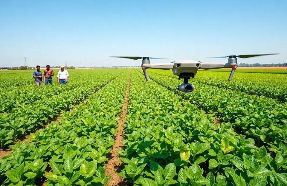 Serviços com Drones: A Revolução na Agricultura Moderna
