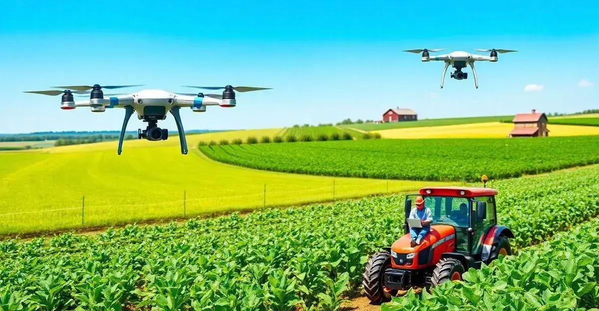 Vantagens do uso de drones na agricultura